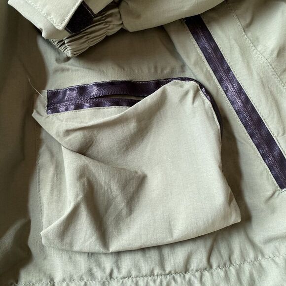 Stormkloth II Men’s Green Full Zip Hooded M Windbreaker Jacket Outdoor - Picture 6 of 10